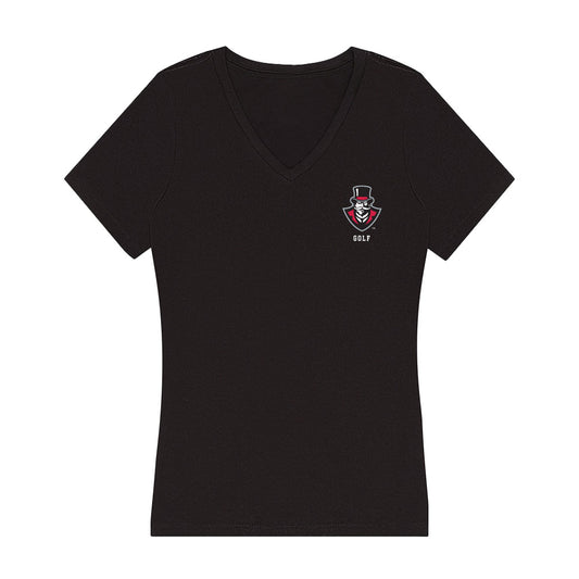 APSU - NCAA Men's Golf : Patton Samuels - Women's V-Neck T-Shirt-0