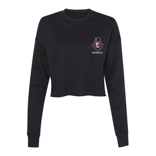 APSU - NCAA Baseball : Colin Carney - Women's Cropped Crew Fleece-0
