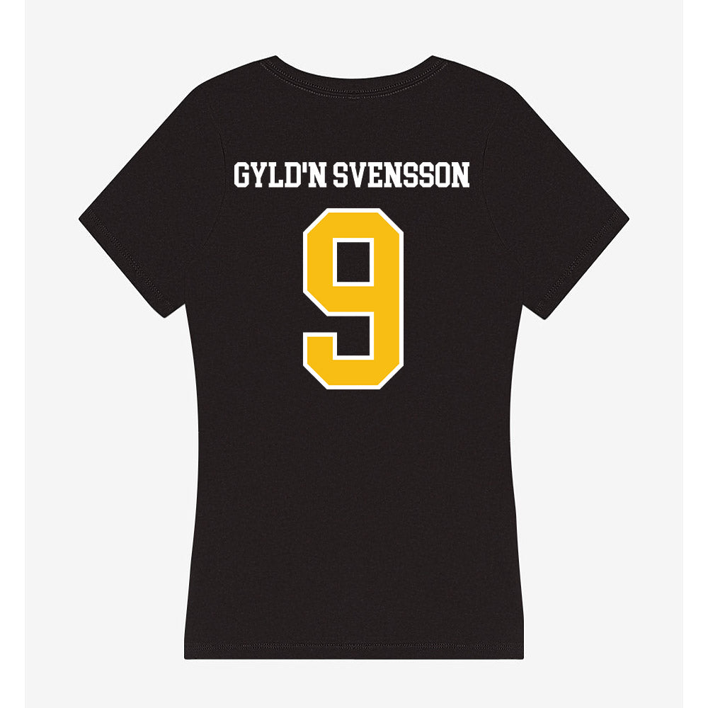 FHSU - NCAA Men's Soccer : Fabian Gyld'n Svensson - Women's V-Neck T-Shirt-1