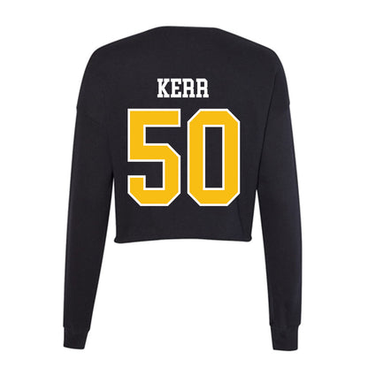 FHSU - NCAA Football : Gunner Kerr - Women's Cropped Crew Fleece-1