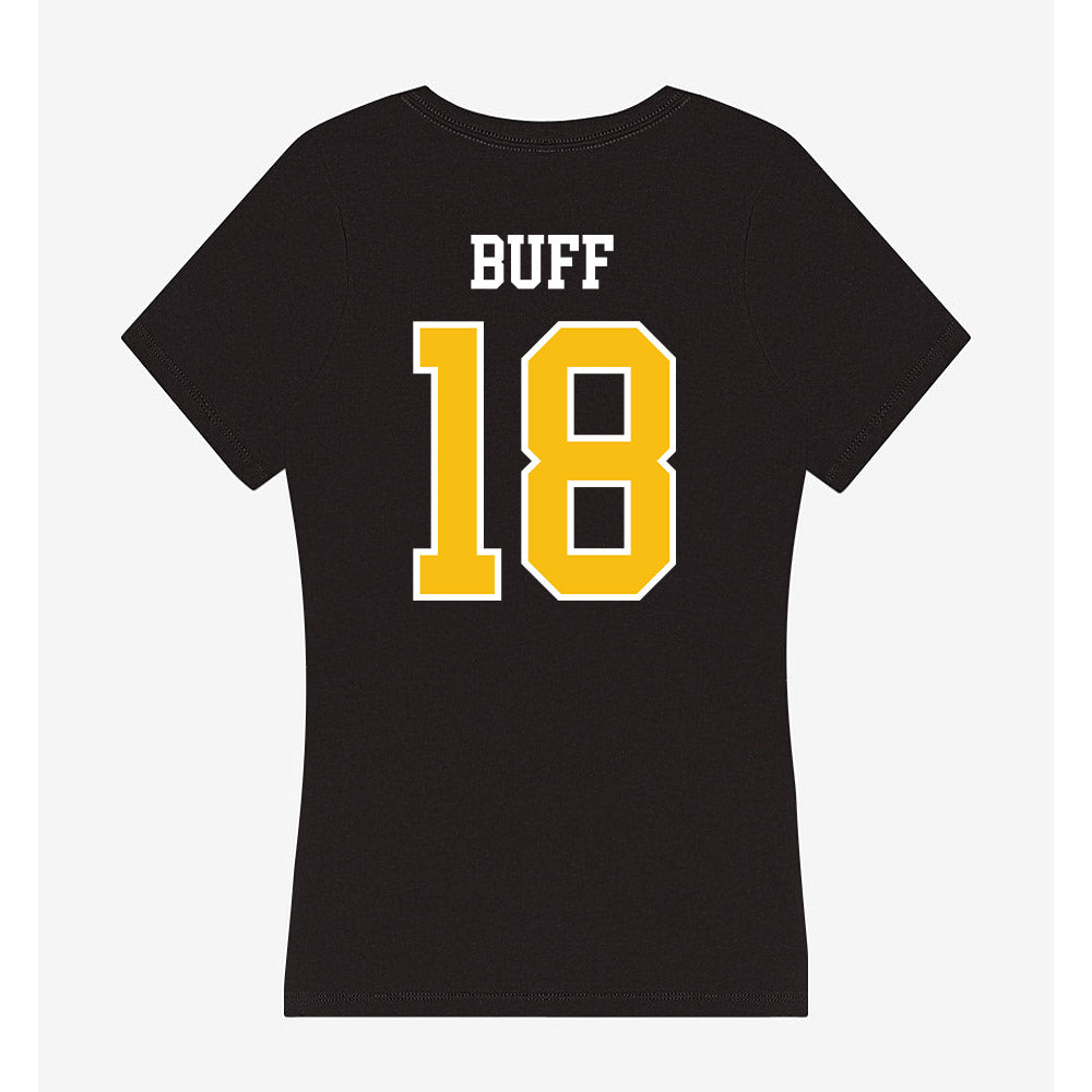 FHSU - NCAA Women's Soccer : Ella Buff - Women's V-Neck T-Shirt-1