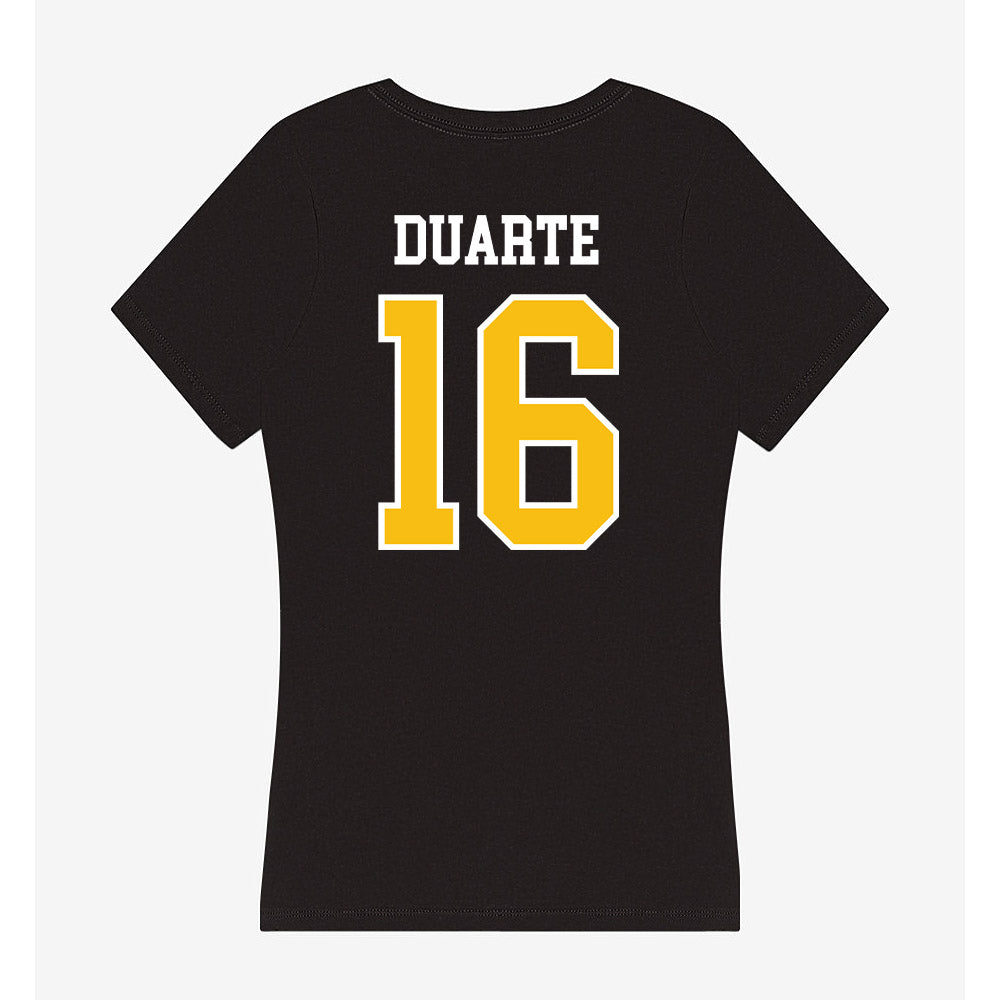 FHSU - NCAA Softball : Abbigail Duarte - Women's V-Neck T-Shirt-1