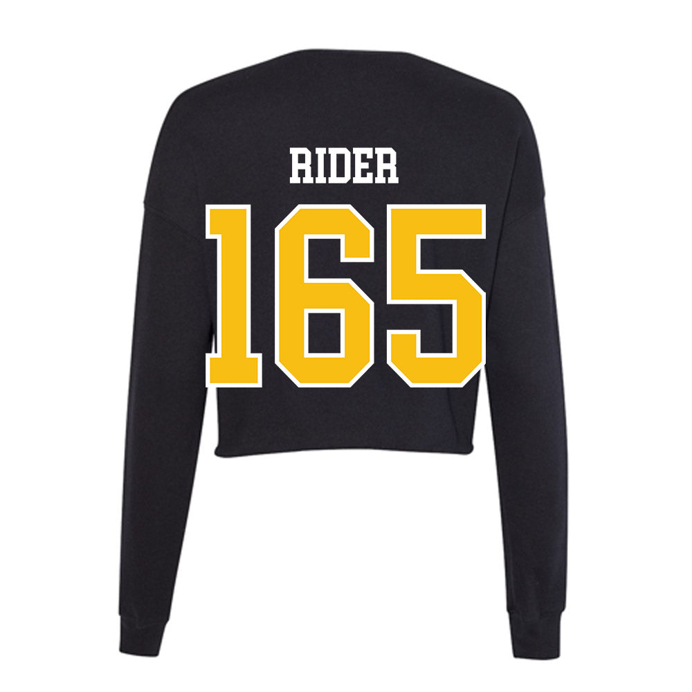 FHSU - NCAA Wrestling : Ender Rider - Women's Cropped Crew Fleece-1
