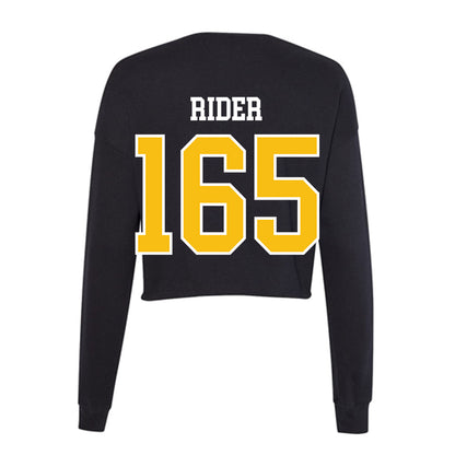 FHSU - NCAA Wrestling : Ender Rider - Women's Cropped Crew Fleece-1