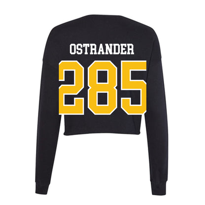 FHSU - NCAA Wrestling : Riah Ostrander - Women's Cropped Crew Fleece-1