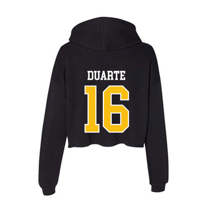 FHSU - NCAA Softball : Abbigail Duarte - Women's Crop Fleece Hoodie-1