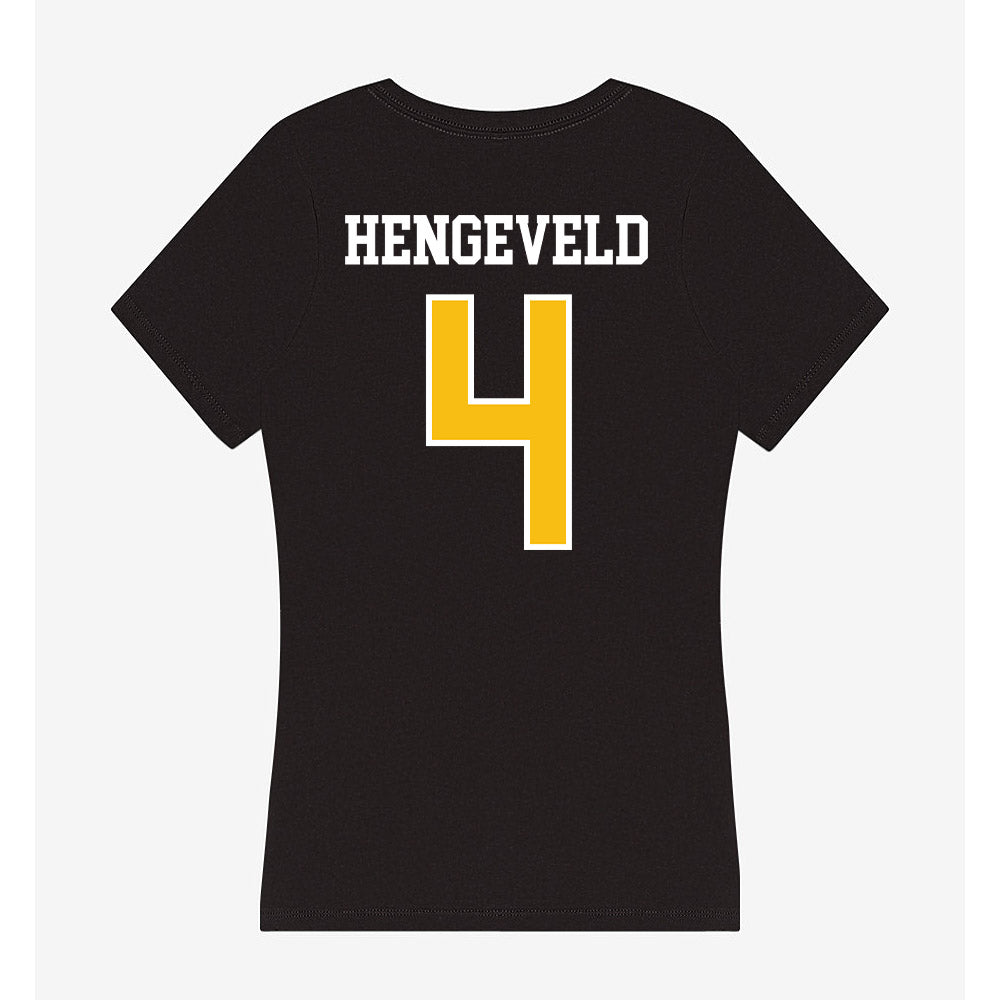 FHSU - NCAA Men's Soccer : Pieter Hengeveld - Women's V-Neck T-Shirt-1