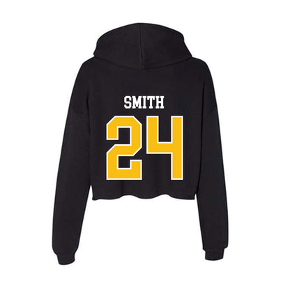 FHSU - NCAA Football : Jakobe Smith - Women's Crop Fleece Hoodie-1