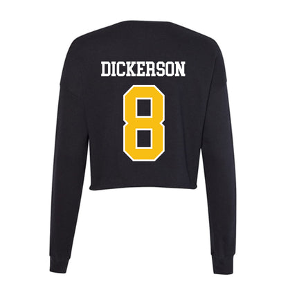 FHSU - NCAA Men's Soccer : Bryce Dickerson - Women's Cropped Crew Fleece-1