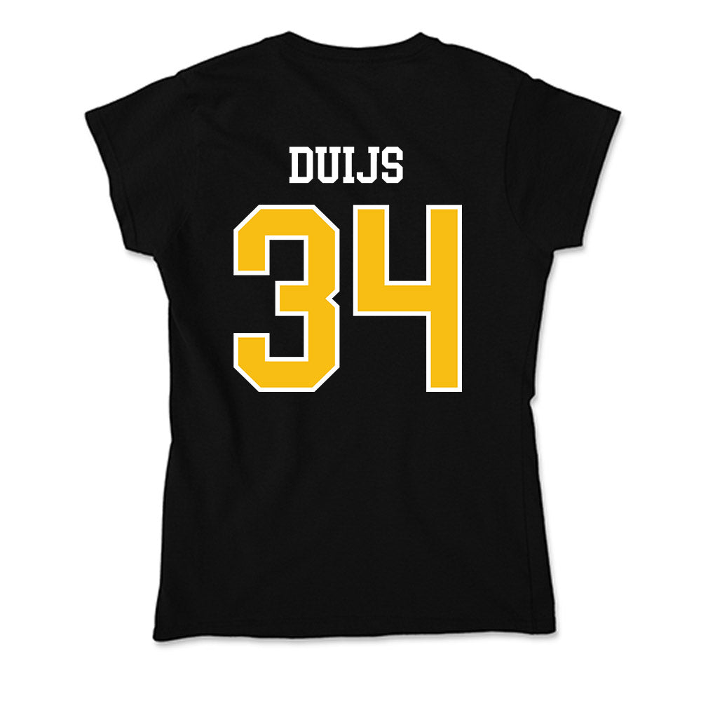 FHSU - NCAA Men's Soccer : Siem Duijs - Soft Style Women’s T-Shirt-1
