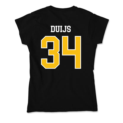 FHSU - NCAA Men's Soccer : Siem Duijs - Soft Style Women’s T-Shirt-1