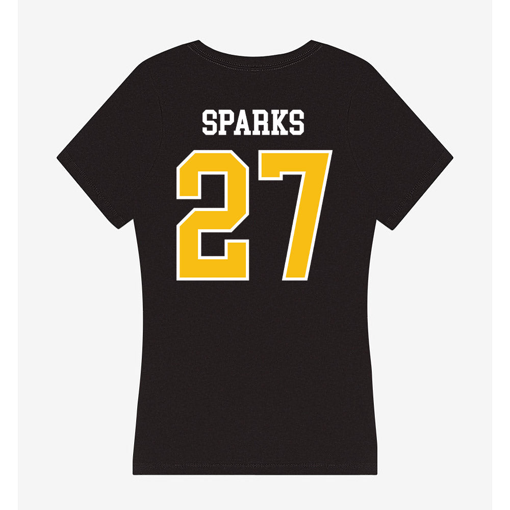 FHSU - NCAA Women's Soccer : Berkley Sparks - Women's V-Neck T-Shirt-1
