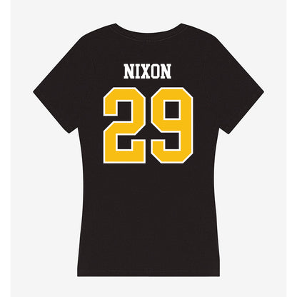 FHSU - NCAA Football : Chandler Nixon - Women's V-Neck T-Shirt-1