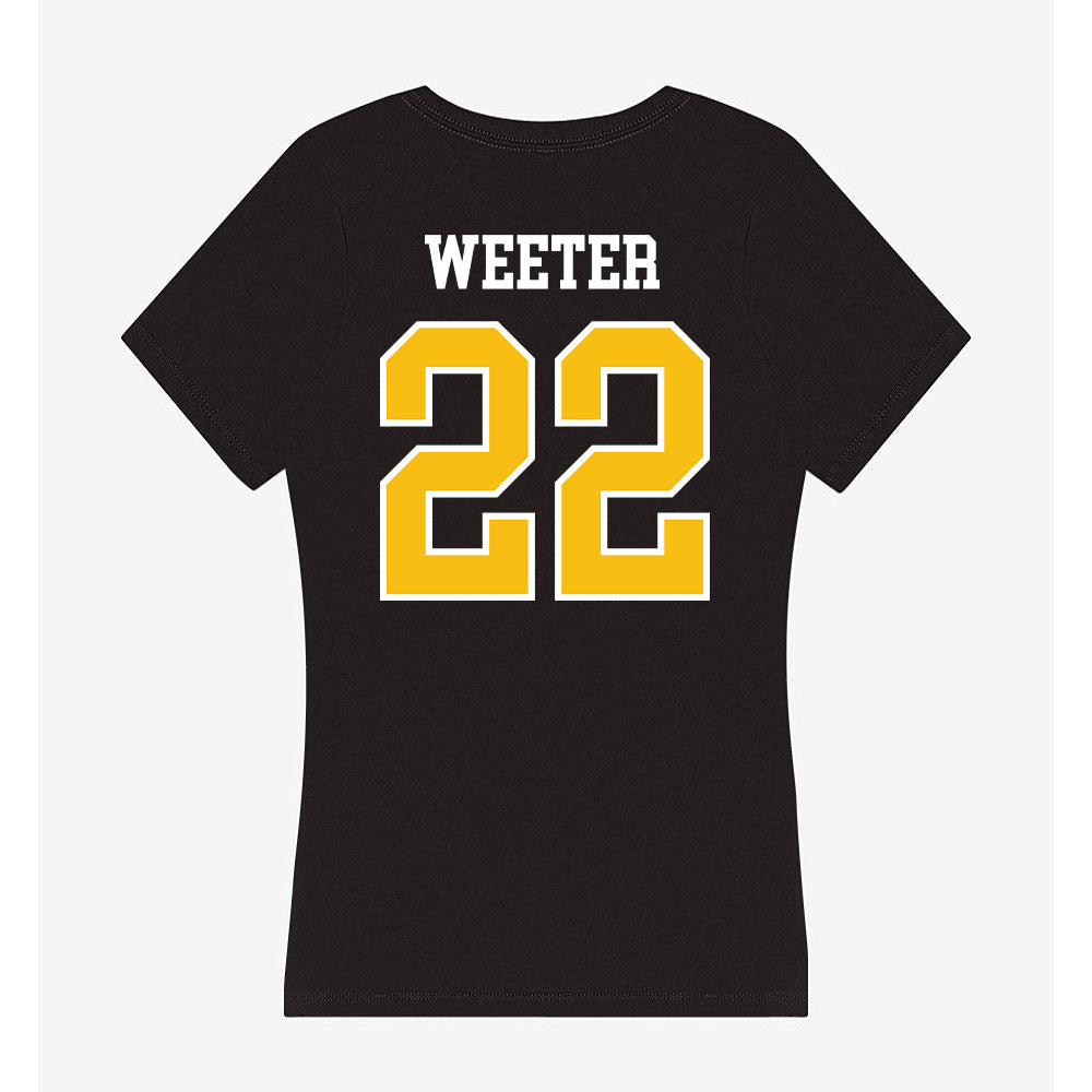 FHSU - NCAA Women's Basketball : Talexa Weeter - Women's V-Neck T-Shirt-1