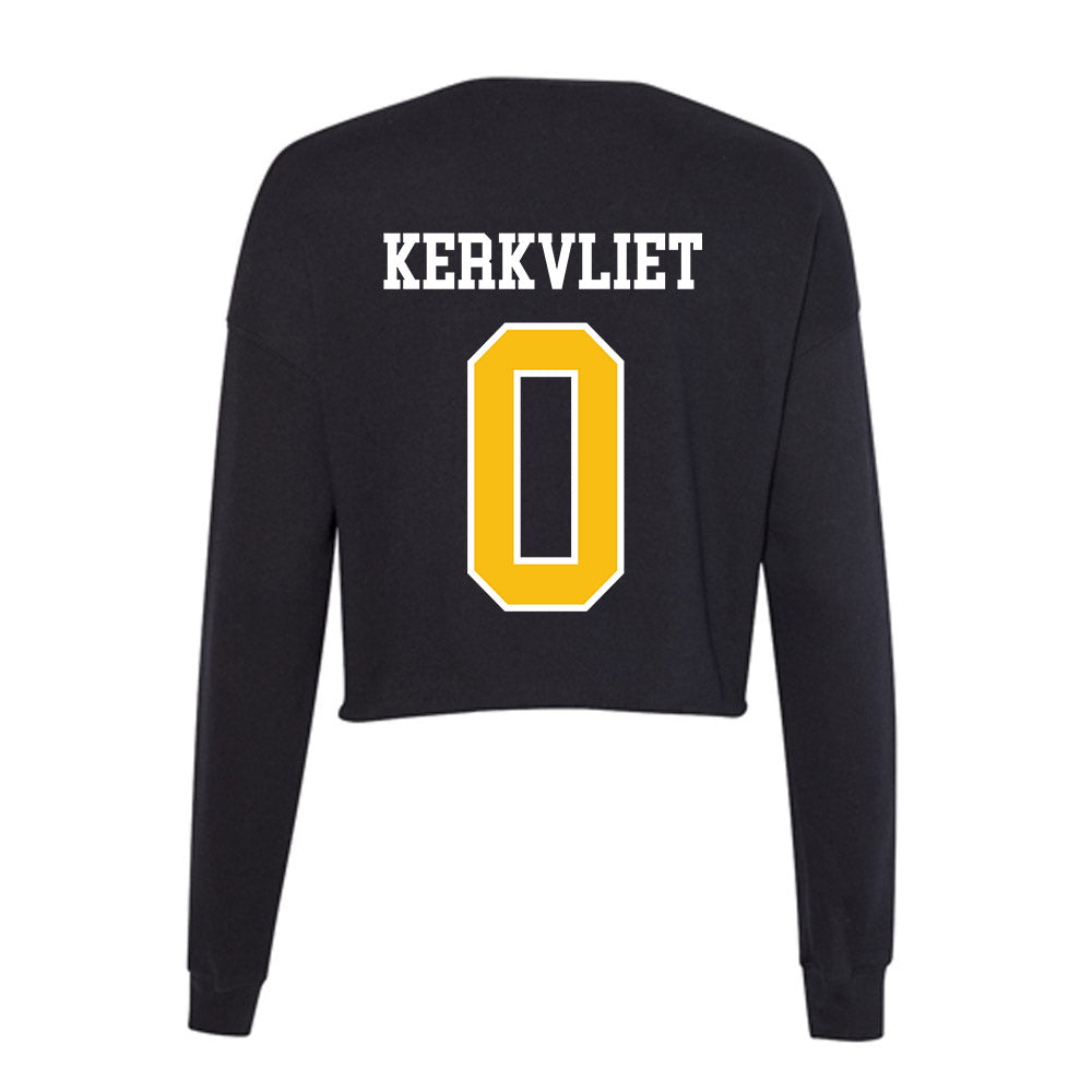 FHSU - NCAA Women's Soccer : Jamie Kerkvliet - Women's Cropped Crew Fleece-1