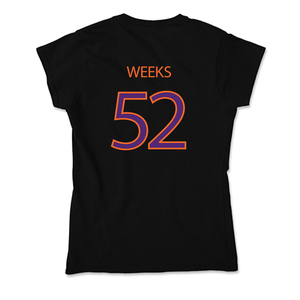 HWS - NCAA Football : Conor Weeks - Soft Style Women’s T-Shirt-1