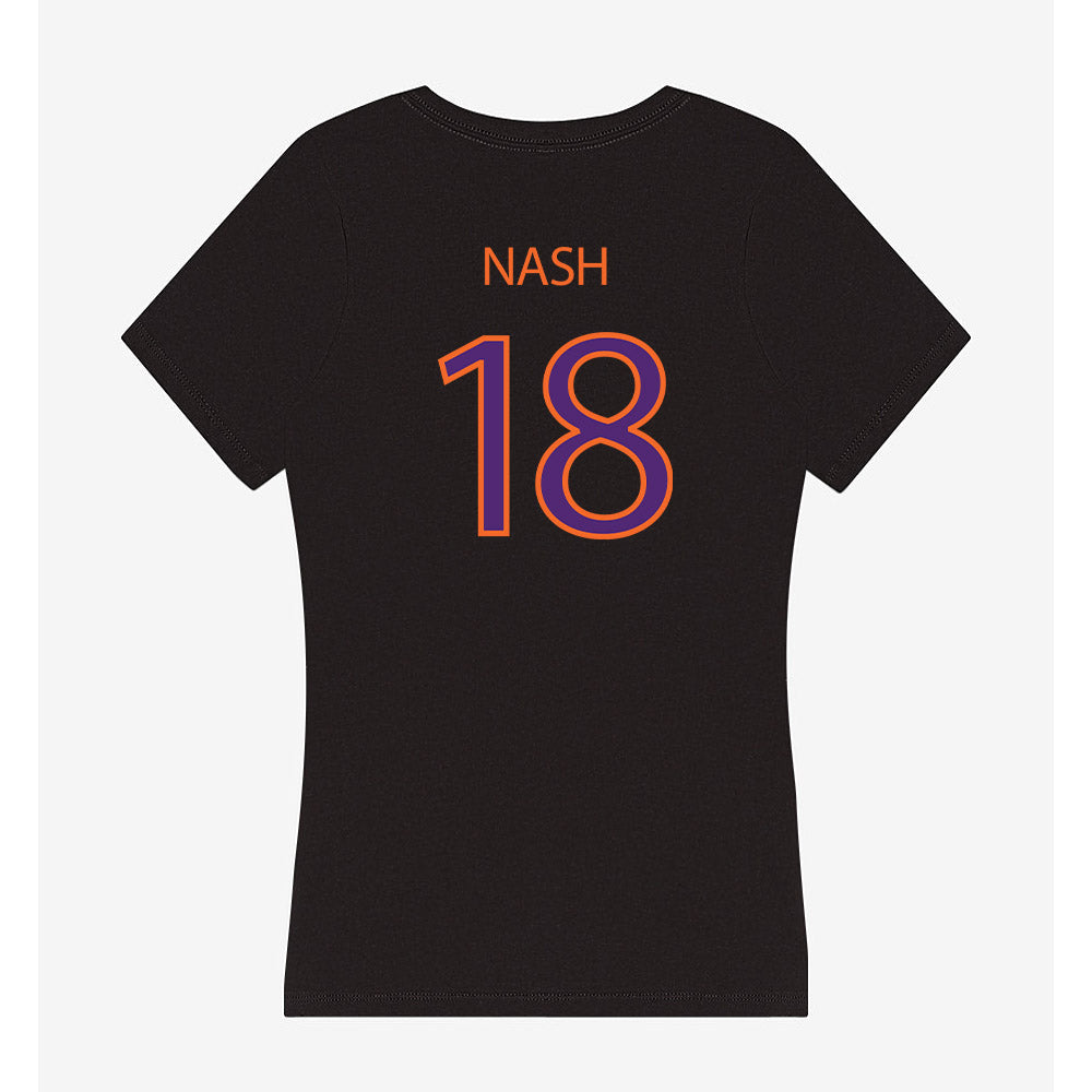 HWS - NCAA Baseball : Teck Nash - Women's V-Neck T-Shirt-1