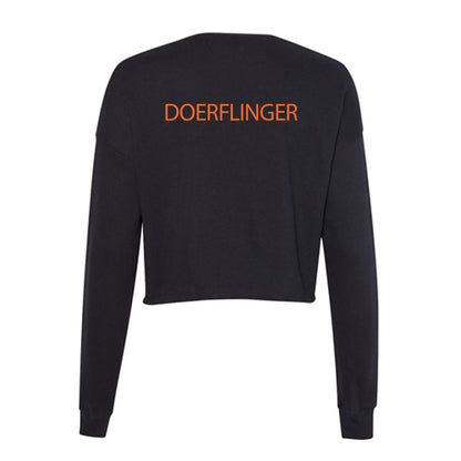 HWS - NCAA Skiing : Chas Doerflinger - Women's Cropped Crew Fleece-1