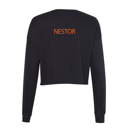 HWS - NCAA Men's Rowing : Finn Nestor - Women's Cropped Crew Fleece-1