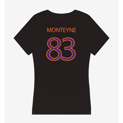 HWS - NCAA Football : Luke Monteyne - Women's V-Neck T-Shirt-1