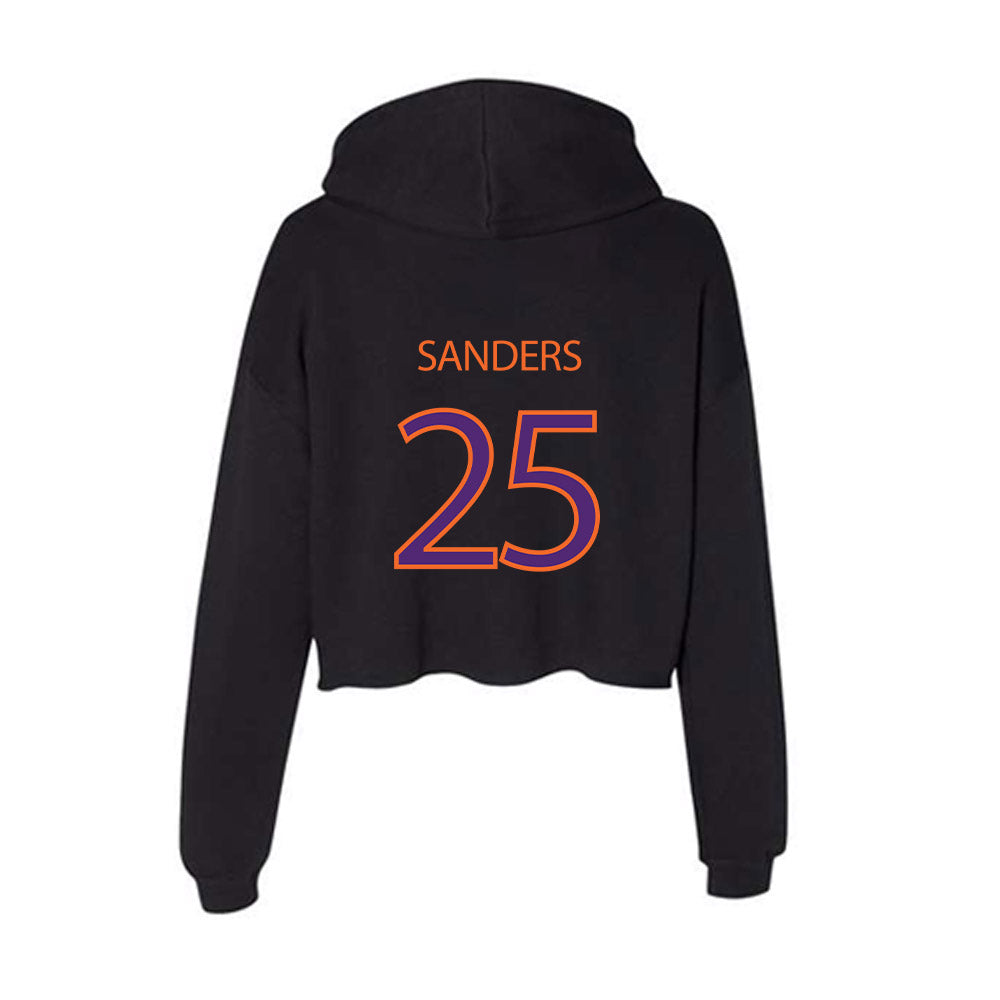HWS - NCAA Baseball : owen Sanders - Women's Crop Fleece Hoodie-1