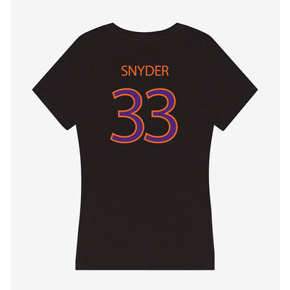 HWS - NCAA Baseball : Griffin Snyder - Women's V-Neck T-Shirt-1