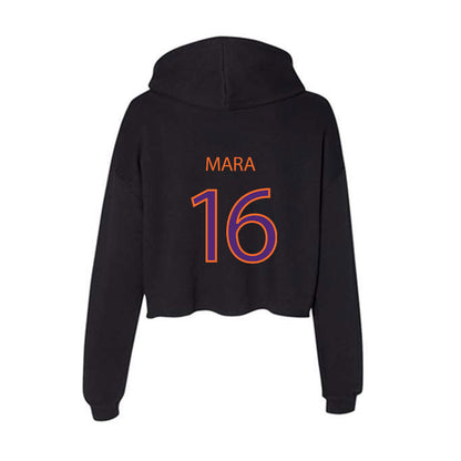 HWS - NCAA Men's Ice Hockey : Mason Mara - Women's Crop Fleece Hoodie-1