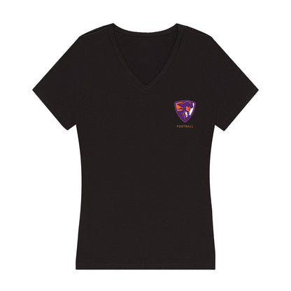 HWS - NCAA Football : Braedon Serna - Women's V-Neck T-Shirt-0