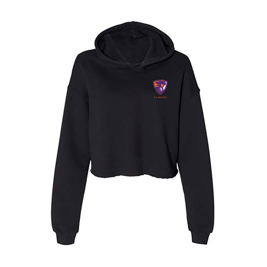 HWS - NCAA Men's Ice Hockey : Connor Shibley - Women's Crop Fleece Hoodie-0