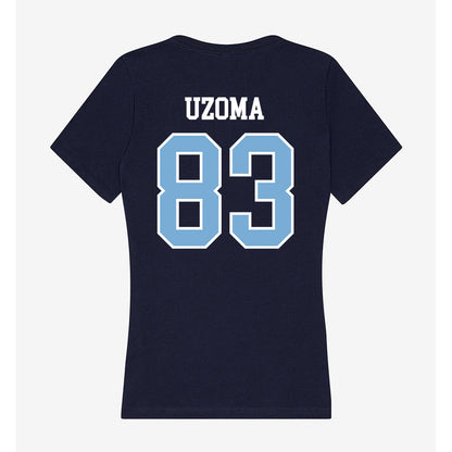 UNC - NCAA Football : Kenedy Uzoma - Women's V-Neck T-Shirt-1