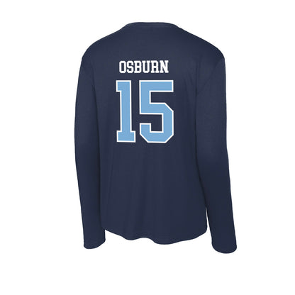 UNC - NCAA Women's Lacrosse : Eliza Osburn - Activewear Long Sleeve T-Shirt-1