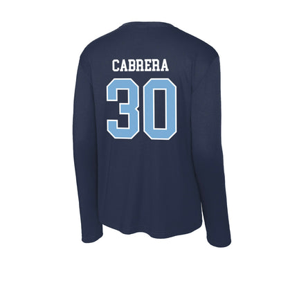 UNC - NCAA Women's Lacrosse : Ella Cabrera - Activewear Long Sleeve T-Shirt-1