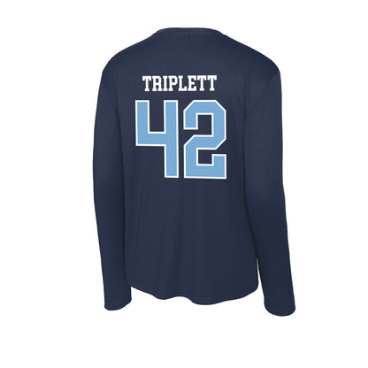 UNC - NCAA Football : Spencer Triplett - Activewear Long Sleeve T-Shirt-1