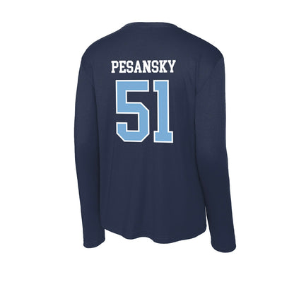 UNC - NCAA Football : Peter Pesansky - Activewear Long Sleeve T-Shirt-1