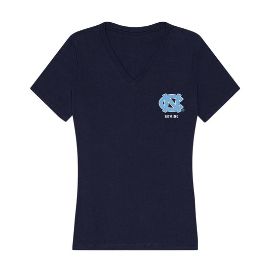 UNC - NCAA Women's Rowing : Alice Clark - Women's V-Neck T-Shirt-0