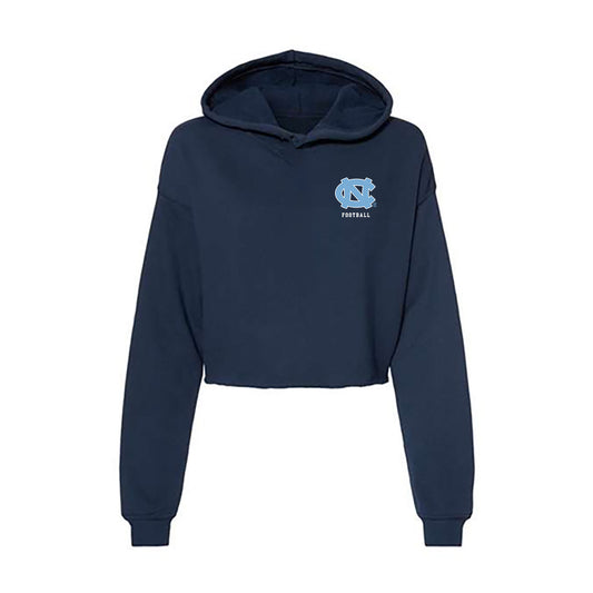 UNC - NCAA Football : Henry Martello - Women's Crop Fleece Hoodie-0