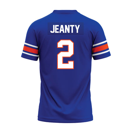 Boise State - NCAA Football : Ashton Jeanty - Heisman Royal Premium Football Jersey-1