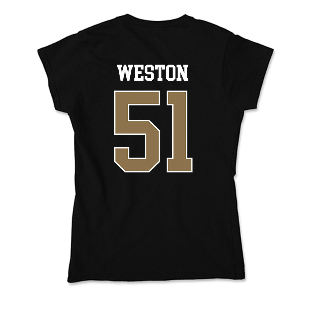 UNC Pembroke - NCAA Football : Brock Weston - Classic Shersey Soft Style Women’s T-Shirt-1