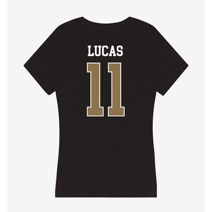 UNC Pembroke - NCAA Baseball : Landon Lucas - Classic Shersey Women's V-Neck T-Shirt-1