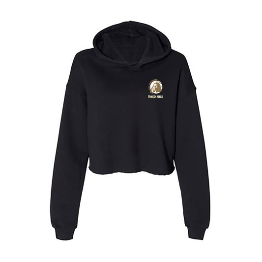 UNC Pembroke - NCAA Men's Track & Field : Jaiden Hannah - Classic Shersey Women's Crop Fleece Hoodie-0