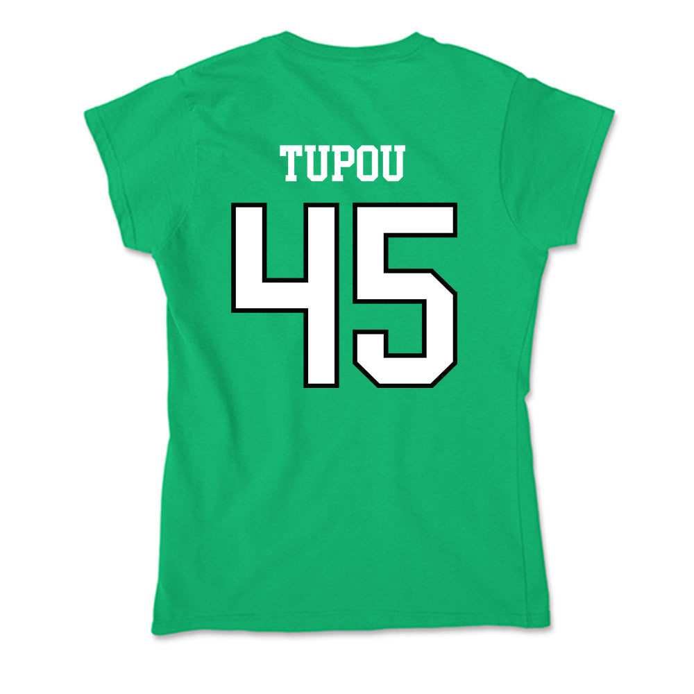 Adams State - NCAA Football : Leo Tupou - Soft Style Women’s T-Shirt-1