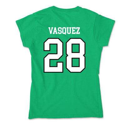 Adams State - NCAA Men's Soccer : Daniel Vasquez - Soft Style Women’s T-Shirt-1