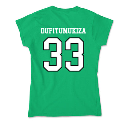 Adams State - NCAA Men's Soccer : Frank Dufitumukiza - Soft Style Women’s T-Shirt-1