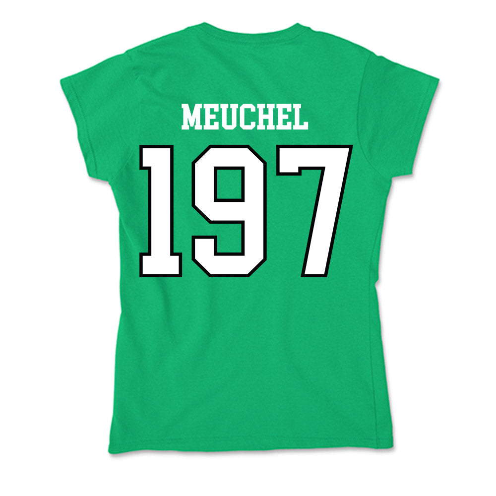 Adams State - NCAA Wrestling : Cale Meuchel - Soft Style Women’s T-Shirt-1