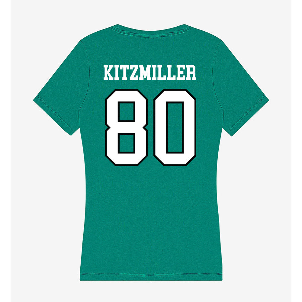 Adams State - NCAA Football : Liam Kitzmiller - Women's V-Neck T-Shirt-1