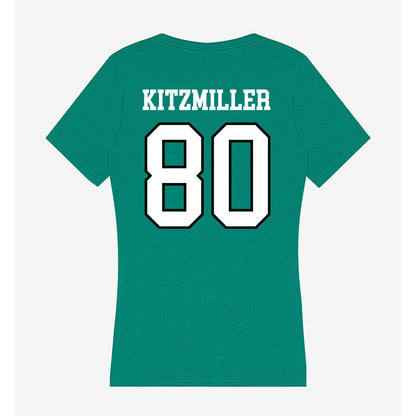 Adams State - NCAA Football : Liam Kitzmiller - Women's V-Neck T-Shirt-1