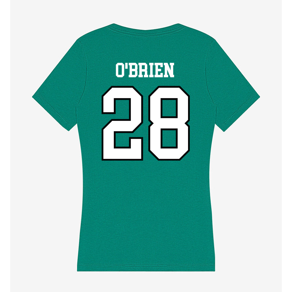 Adams State - NCAA Football : Garrett O'Brien - Women's V-Neck T-Shirt-1