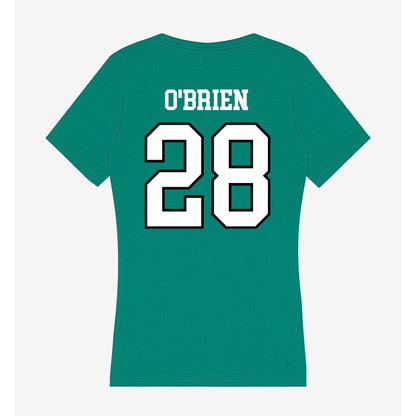 Adams State - NCAA Football : Garrett O'Brien - Women's V-Neck T-Shirt-1