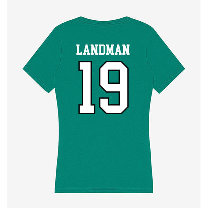 Adams State - NCAA Women's Soccer : Madison Landman - Women's V-Neck T-Shirt-1