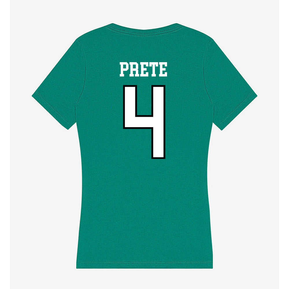 Adams State - NCAA Women's Soccer : Brianna Prete - Women's V-Neck T-Shirt-1